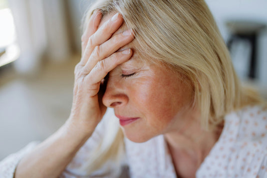 woman with menopause