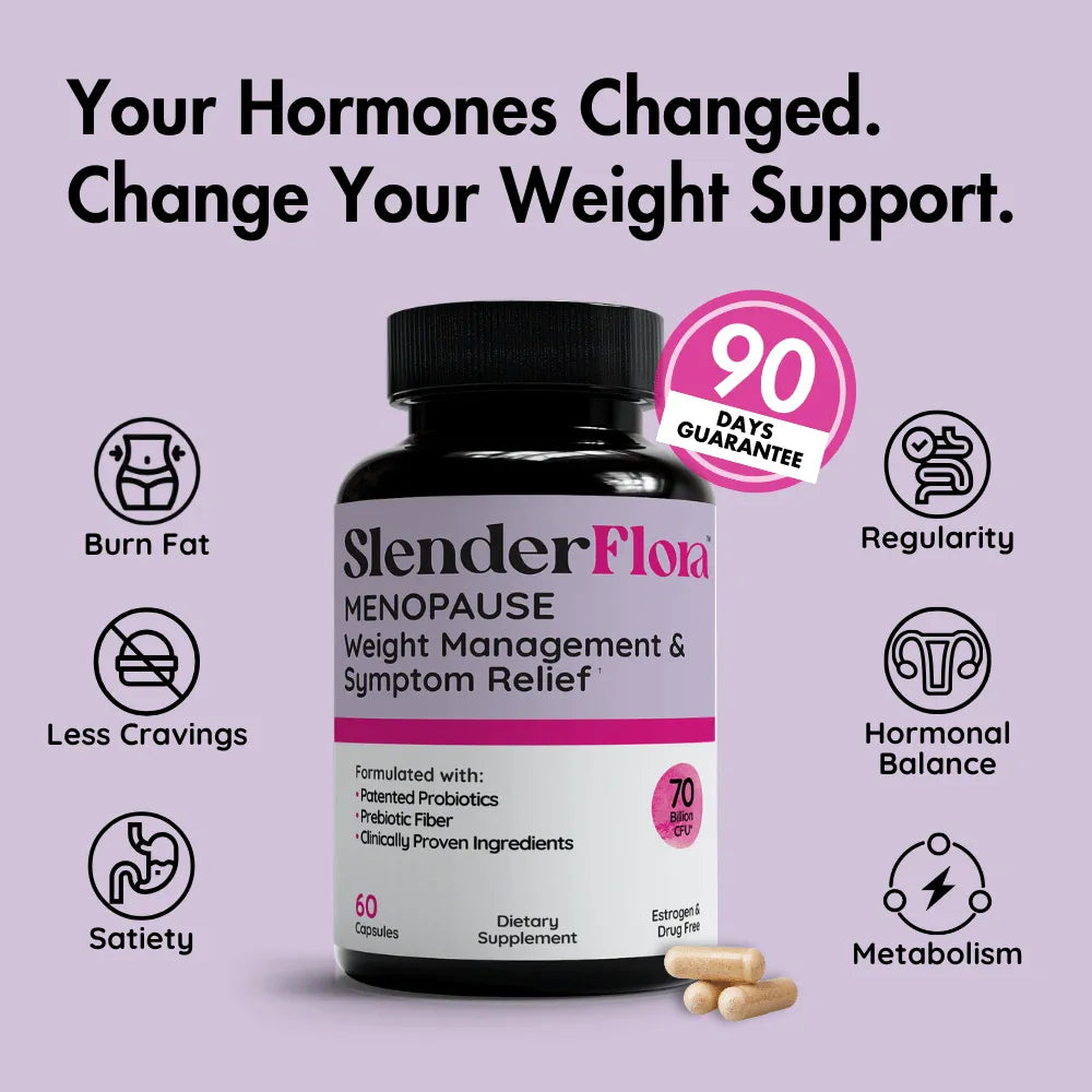 SlenderFlora Menopause Formula (60 Capsules)