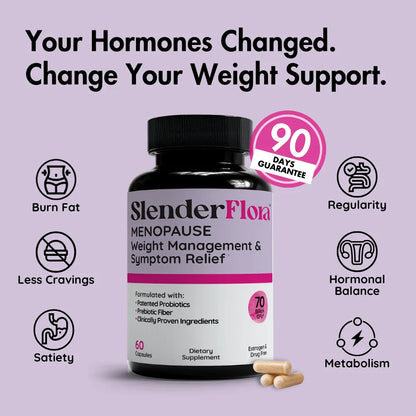 SlenderFlora Menopause Formula (60 Capsules)