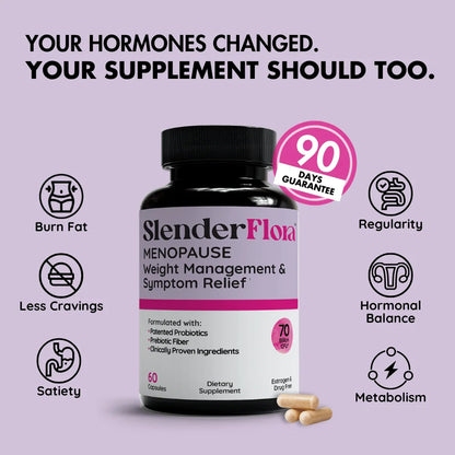 SlenderFlora Menopause Formula (60 Capsules)