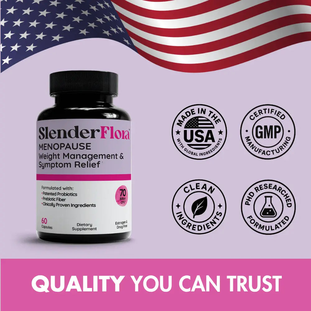 SlenderFlora Menopause Formula (60 Capsules)